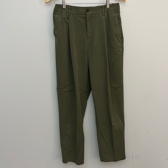 Zara Relaxed Fit Chinos S Elastic Waistband - Picture 2 of 5